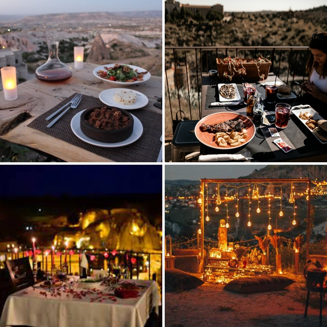 Kapadokya&#8217;da Romantik Bir Akşam Yemeği Deneyimi, Kapadokya Tur Fiyatları